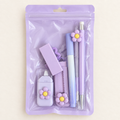 Daisy Stationery Set | Pastel Purple