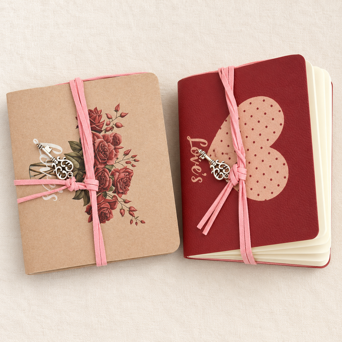 Pocket Notebook with Charm