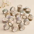 Vintage Botanical Washi Tape – Decorative Journaling Tape | Cottagecore Stationery