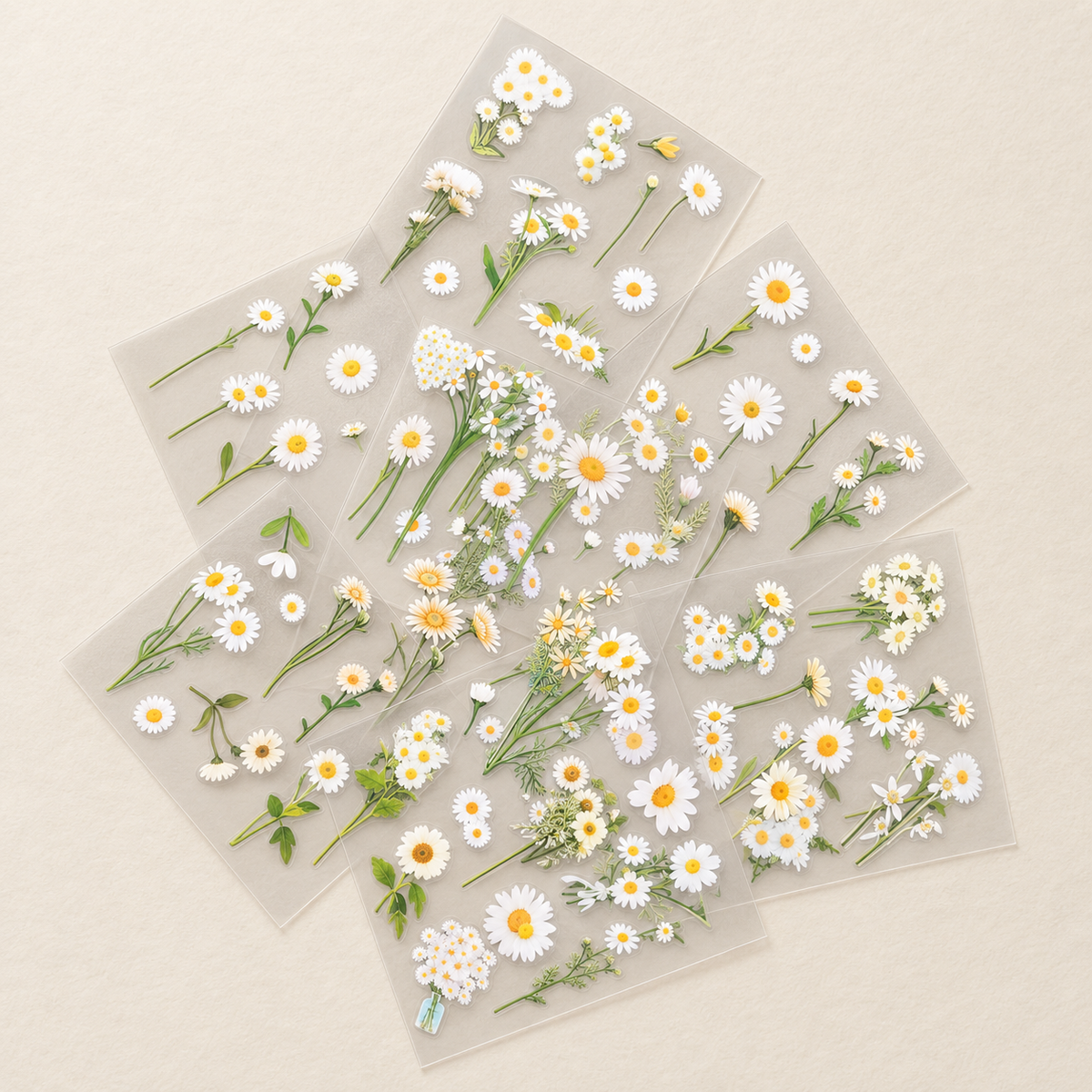Daisy Sticker Sheets | Pack of 6