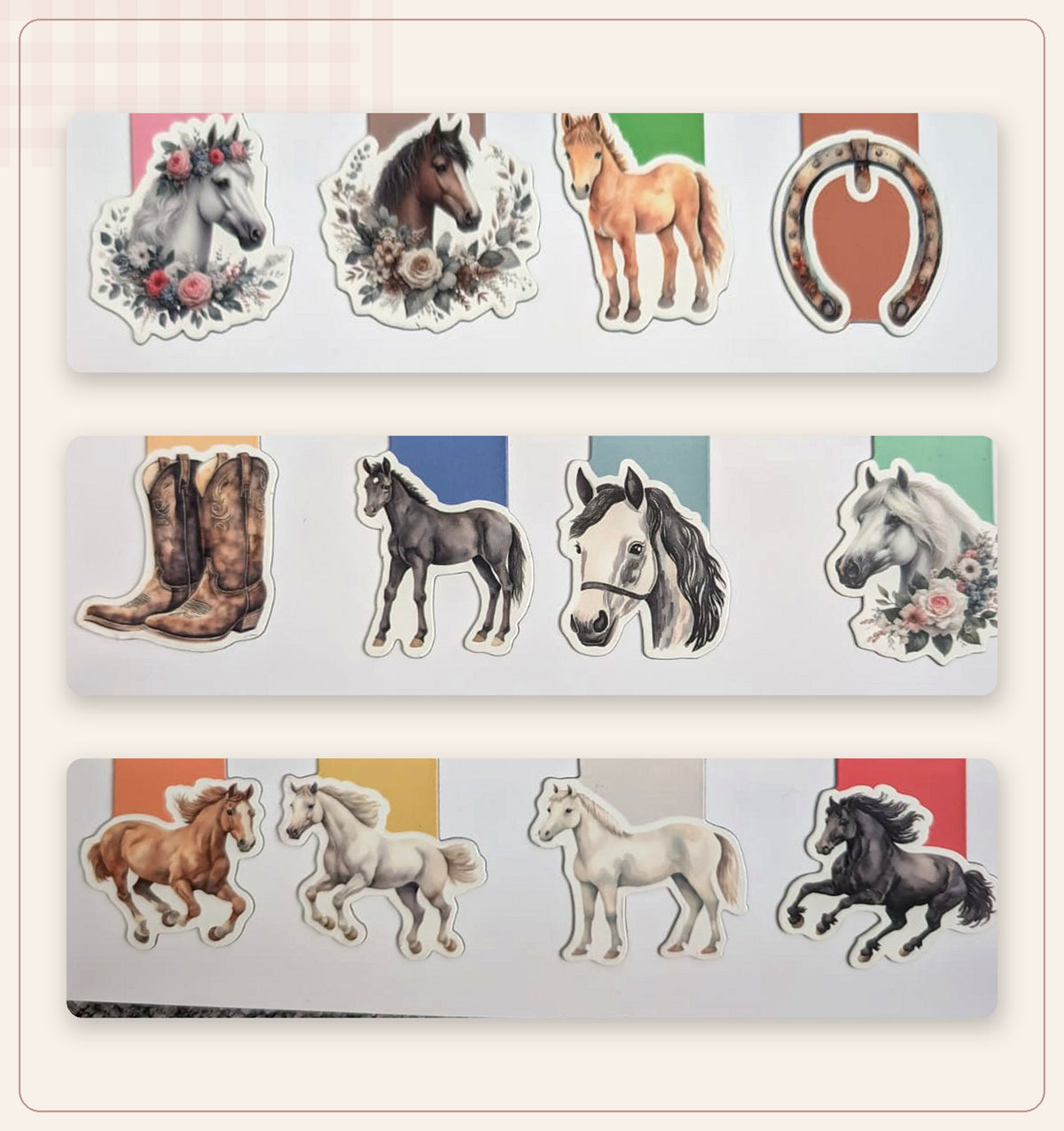 Horse Magnet Bookmark