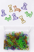 Dog & Bone Paper Clips – Pack of 10 | Cute Desk Accessories for Dog Lovers