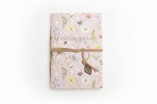 Pressed Flowers Journal - Pink